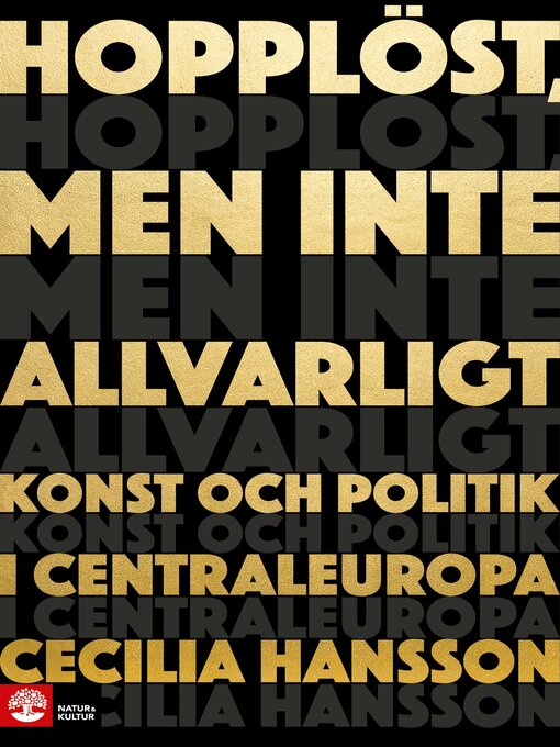 Titeldetaljer för Hopplöst, men inte allvarligt av Cecilia Hansson - Tillgänglig